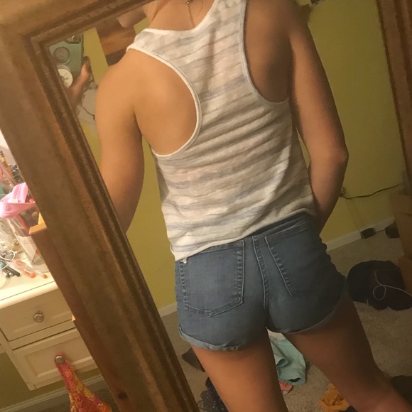 Stripped crop top - Picture 2 of 5